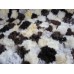 коврик из натуральной овчины (кусковой) с длинным ворсом